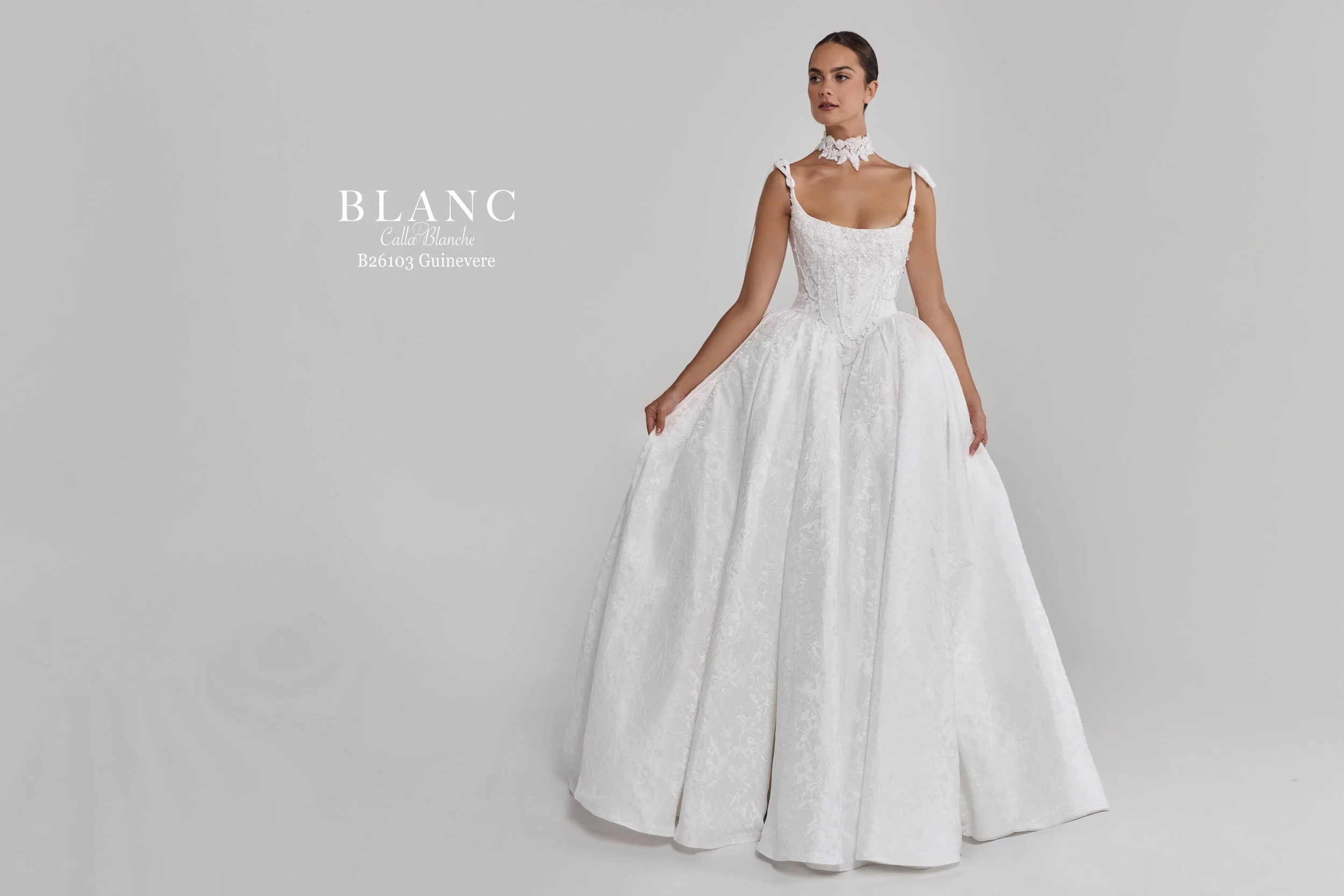 ウェデングドレスcalla blanche元値3,000ドル
